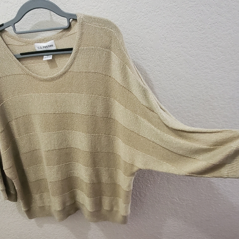 Gold Light weight sweater